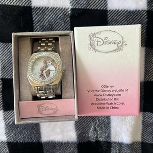 Disney Ariel - the little mermaid stainless steel case back watch